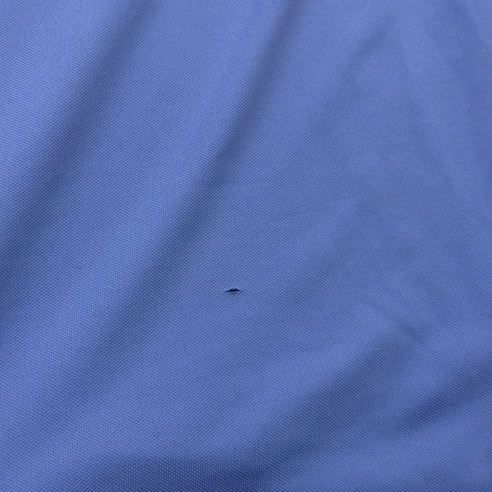 RLX Ralph Lauren Polo Shirt Mens Medium Blue Golf 2012 PGA Quail Hollow Pocket
